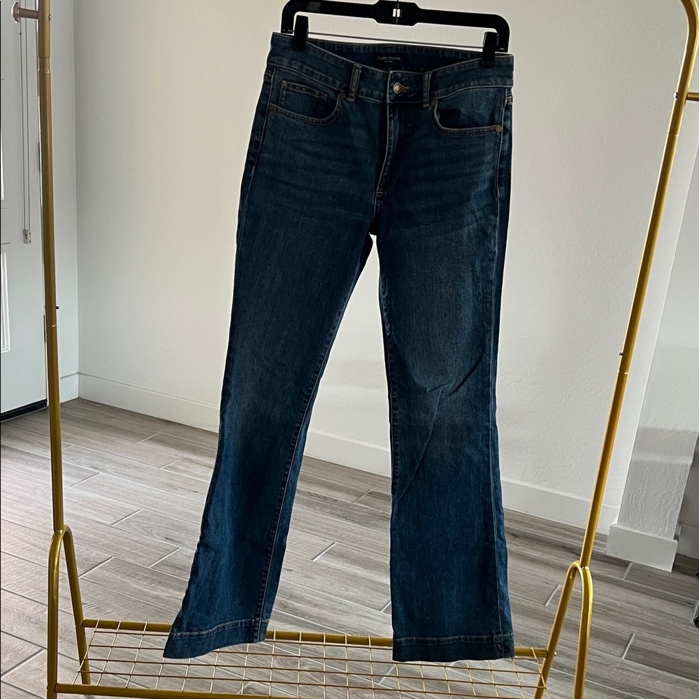 Ramy Brook Dark Blue Straight Leg Jeans size 29 inseam 34”